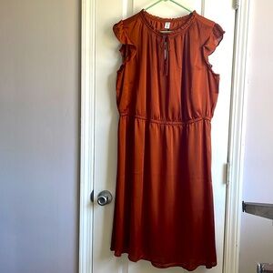 Old Navy Fluttered Sleeve Dress- 1x Plus